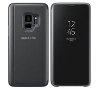 Samsung EF-ZG960CBEGWW Clear View Cover Case and Stand for Galaxy S9 - Gloss Black, - 5.8 inches