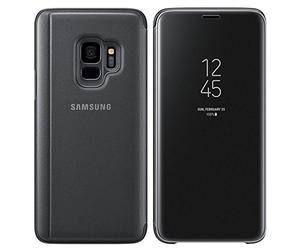 Samsung EF-ZG960CBEGWW Clear View Cover Case and Stand for Galaxy S9 - Gloss Black, - 5.8 inches