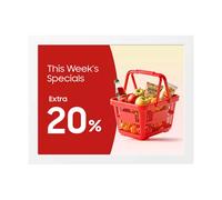 Samsung EMDX EM13DX Digital signage flat panel 33.8 cm (13.3") Wi-Fi White Tizen 24/7