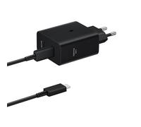 Samsung Schnellladegerät 50W Power Duo + 5A Kabel T5020 black
