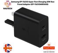 Samsung EP-TA220 Super Fast Charging 35W Duo Travel Adapter (USB C & USB 2.0)