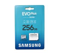 Samsung 256GB Evo Plus microSD card, SDXC Card + SD Adapter, 130MB/s, FREE Deliv