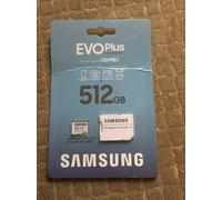 Samsung EVO Plus (2021) 512GB microSDXC UHS-I Memory Card - White