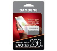 Samsung Evo Plus 256GB MicroSD XC Class 10 Grade 3 UHS-3 Mobile Memory Card (MB-MC256DA)