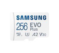 Samsung EVO Plus 256GB MicroSDXC Memory Card + microSD to SD adapter