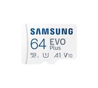 Samsung EVO Plus 64GB 4K Ready MicroSDXC Card UHS-I U1 with SD Adapter