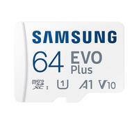64GB Samsung EVO Plus UHS-1 (U1) microSD Card & Adaptor