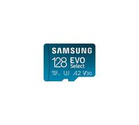 Samsung EVO Select 128GB microSDXC UHS-I U3 130MB/s Full HD & 4K UHD Memory Card inc. SD-Adapter (MB-ME128KA/EU)