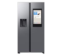 Samsung Family Hub 614 Litre Side-By-Side American Fridge Freezer - Silver