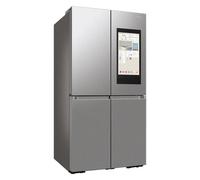 Samsung Family Hub SpaceMax RF65DG9H0ESREU French-Style Smart Fridge Freezer, Real Stainless