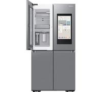 Samsung Family Hub SpaceMax RF65DG9H0ESREU French-Style Smart Fridge Freezer, Real Stainless