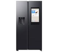 Samsung Family Hub RS90F66BEFEU 614L Smart American Fridge Freezer - Black