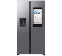 Samsung Family Hub™ RS90F66BETEU Wifi Connected Plumbed Total No Frost American Fridge Freezer - Silver - E Rated, Silver