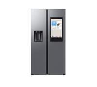 Samsung Family Hub Rs90F66Beteu Wifi Connected Plumbed Total No Frost American Fridge Freezer - Silver - E Rated Ilver