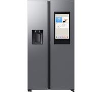 Samsung Family Hub™ RS90F66BETEU Wifi Connected Plumbed Total No Frost American Fridge Freezer - Silver - E Rated, Silver