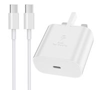 Samsung Fast Charger Plug and Cable USB C 1M, Samsung Type C PD USBC Charging for Galaxy S26 S25 S24 S23 S22 S21 S20 A56 A55 A54 A53 A52 A32 A34 A33 A35 A36 A17 A16 A15 A14 A70 A22 A23 A25 A26