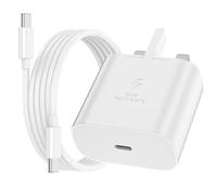 Samsung Fast Charger Plug and Cable USB C 1M, Type C PD USBC Charging for Samsung Galaxy S25 S24 S23 S22 S21 S20 A56 A55 A54 A53 A52 A32 A34 A33 A35 A36 A26 A25 A16 A16 A15 A14 A13 A12 A05S A70 A50