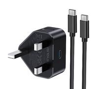 Samsung Fast Charger Plug and Cable, USB C Charge Lead 1M and Type C USBC Plug Charging for Samsung Galaxy S25 S24 S23/S22/S21/S20 A56 A55 A54 A53 A52 A25 A26 A36 A35 A34 A33 A32 A05S/A04S/A16 A15 A14
