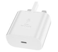 Samsung Fast Plug UK, Samsung USBC Charger Plug Type C Plug Socket USB C Charging Head for Galaxy S25 S24 S23 S22 S21 S20 A26 A36 A56 A55 A54 A53 A35 A34 A33 A32 A25 A50 A52 A05 A70 A71 A16