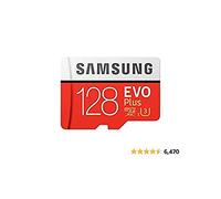 Samsung Flash Card 128GB Evo Plus Micro-SD w/a