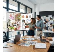 Samsung Flip Pro WMFX 75'' 4K interactive display 75-inch 4K interactive display for immersive collaboration, featuring advanced multi-touch, built-in