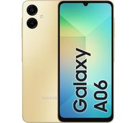 Samsung Galaxy A06 4G 128GB 4GB RAM Gold SIM-Free Unlocked Smartphone, New