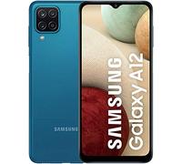 Samsung Galaxy A12 6.5" Unlocked Smartphone Octa Core 4GB RAM 64GB Storage Blue - SM-A127FZBVEUA