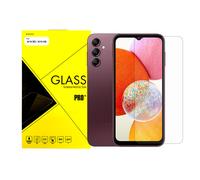 Samsung Galaxy A14 4G/5G Tempered Glass Screen Protector - 9H Hardness, Oleophobic Coating, Case-Friendly, Easy Install