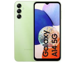 Samsung Galaxy A14 5G, 64GB, 4GB RAM, Dual SIM, Light Green, Unlocked, New