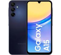 Samsung Galaxy A15 5G 128GB 4GB RAM Mobile Phone, Blue Black - Unlocked, International Model
