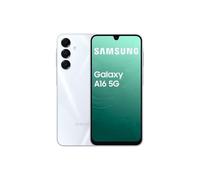 Samsung Galaxy A16 128/4GB Ram, Dual Sim, Unlocked to all Carrier, including with FREE official 25W UK Adapter (EP-T2510) Retail Pack and Clear Case, (Light Gray, 4G)
