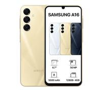 Samsung Galaxy A16 A166P DS (5G) (128GB+8GB, Gold)