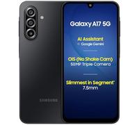 Samsung Galaxy A17 5G Ai (128GB + 4GB) Unlocked (Compatible with T-Mobile Mint Tello & Global) SM-A176B/DS Dual SIM / 6.7" 50MP Triple (Black)