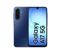 Samsung Galaxy A17 5G, AI Smartphone, Slim 7.5mm Frame, Large Screen, 50MP Camera, 128GB Storage, 4GB Memory, 5000 mAh Battery, Blue, 3 Year Extended Warranty (UK Version)