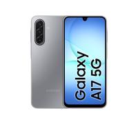 Samsung Galaxy A17 5G, AI Smartphone, Slim 7.5mm Frame, Large Screen, 50MP Camera, 128GB Storage, 4GB Memory, 5000 mAh Battery, Grey, 3 Year Extended Warranty (UK Version)