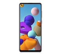 Samsung Galaxy A21s Android Smartphone, SIM Free Mobile Phone, Black, (UK Version)