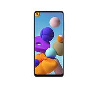 Samsung Galaxy A21s Android Smartphone, SIM Free Mobile Phone, White, (UK Version)