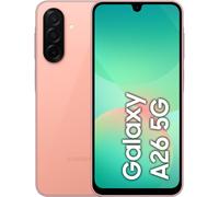 Samsung Galaxy A26 5G Dual SIM 128GB 6GB Peach Pink Unlocked (International Model)