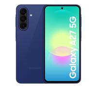 Samsung Galaxy A27 Smartphone, 128GB Blue | Circle to Search, Object Eraser, 50MP Camera, IP64, 5000 mAh Battery, 6x OS upgrades, 3 Year Warranty (UK Version)