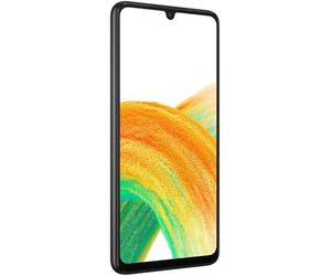 Samsung Galaxy A33 5G Android Smartphone, Infinity-U FHD+ Display Super AMOLED 6.4 Inch¹, 6GB RAM and 128GB Internal Memory, Expandable², Battery 5,000 mAh, Awesome Black [Italian Version]