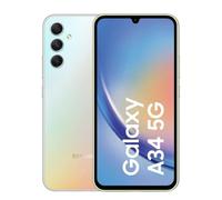 Samsung Galaxy A34 5G 16.8 cm (6.6") Hybrid Dual SIM USB Type-C 6 GB 128 GB 5000 mAh Silver