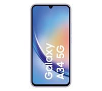 Samsung Galaxy A34 5G 128GB Violet Unlocked (Renewed)