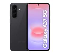 Samsung Galaxy A37 5G, Slim Smartphone, Awesome Intelligence Features, 6GB, 128GB Strorage, 50MP Wide-Angle Camera, Up To 2-Day Runtime, Awesome Charcoal, 3 Year Extended Warranty (UK Version)