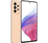 Samsung Galaxy A53 5G Mobile Phone SIM Free Android Smartphone 128 GB Peach
