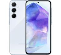 Samsung Galaxy A55 128GB 5G SIM Free Smartphone - Awesome Iceblue - [Italian, Hungarian, Polish, Romanian, Austrian, Swiss version]