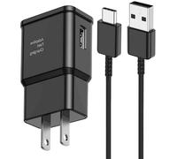 Samsung Galaxy A55 A35 A25 A15 C55 Type C Charger Samsung Charger Fast Charging Type C Cable 6FT USB Wall Charger Block for Samsung Galaxy S9 S10 S10+ S20 S21 S22 S23 S24 Plus/Ultra/FE,Note 8/9/10/20