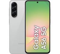 Samsung Galaxy A56 5G 128GB Smartphone in Awesome Light Grey, Grey