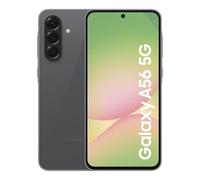 Samsung Galaxy A56 5G 2025 with AI | 256GB, 8GB, Dual SIM | 6.7" 120Hz AMOLED, Water Resistant, Android 15 | International Model Factory Unlocked for T-Mobile, Global | 25W Charger Bundle (Graphite)