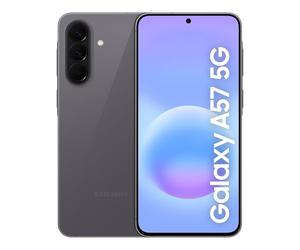 Samsung Galaxy A57 5G Smartphone, Awesome Grey, 128GB Storage | Slim Smartphone, Awesome Intelligence Features, 8GB, 50MP Wide-Angle Camera, 3 Year Samsung Extended Warranty (UK Version)