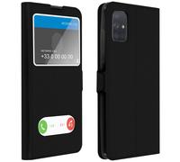 Samsung Galaxy A71 Case Dual Window Video Stand Black